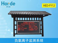 負氧離子監(jiān)測站可同時監(jiān)控多種環(huán)境要素